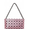 BAO BAO ISSEY MIYAKE PLATINUM-1 CLUTCH LIGHT PINK  