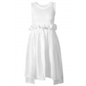 COMME DES GARÇONS NOIR KEI NINOMIYA Sleeveless Top-Dress White