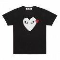 COMME DES GARÇONS PLAY MAN T-SHIRT BLACK/WHITE HEART 