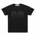 COMME DES GARÇONS PLAY T-SHIRT PLAY BLACK