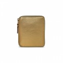 COMME DES GARÇONS SMALL WALLET GOLD LINE GOLD