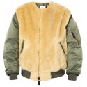 HYKE GREEN BOMBER