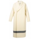 HYKE WHITE MACKINAW COAT