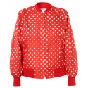 COMME DES GARCONS GIRL RED POLKA DOT JACKET