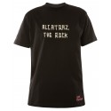 BERNHARD WILLHELM TSHIRT BLACK ALCATRAZ THE ROCK 