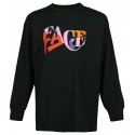 FACETASM BLACK LOGO FACE LONGSLEEVE 