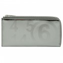 MM6 MAISON MARGIELA BIG SILVER LOGO WALLET