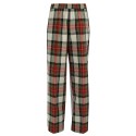 SUE UNDERCOVER RED CHECK STRIPED PANTS