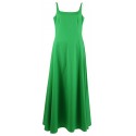 MOLLY GODDARD HILARY GREEN DRESS STARLIGHT COTTON