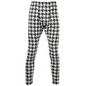 COMME DES GARCONS HOMME PLUS PRINT PIED DE POULE LEGGINGS