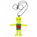 WALTER VAN BEIRENDONCK FLUO MASK MAN NECKLACE