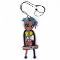 WALTER VAN BEIRENDONCK NEON SHADOW FAN NECKLACE