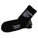 PHARMACY INDUSTRY BLACK LOGO SOCKS