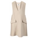 MM6 MAISON MARGIELA BEIGE DRESS-VEST