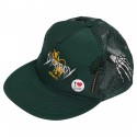 AZS TOKYO ”SICKBOY” REMAKE VINTAGE TRUCKER DAERK GREEN HAT