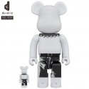 BE@RBRICK The Rolling Stones "Sticky Fingers" Design Ver. 100％ & 400％