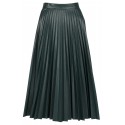 MM6 MAISON MARGIELA GREEN PLEATED SKIRT