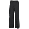 UNDERCOVER BLACK CUFFED PANTS 