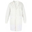 UNDERCOVER WHITE COAT WITH PATCH POCKETS