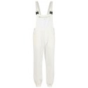 UNDERCOVER WHITE OVERALLS WITH PATCH POCKETS