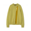 UNDERCOVER WOOL KNIT YELLOW PULLOVER