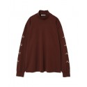 UNDERCOVER LONG SLEEVE BROWN T-SHIRT 