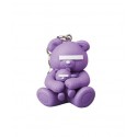 UNDERCOVER X MEDICOM TOY KEYCHAIN UNDERCOVER LAVENDER BEAR 