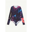 MM6 MAISON MARGIELA PRINT LONGSLEEVE BODYSUIT 